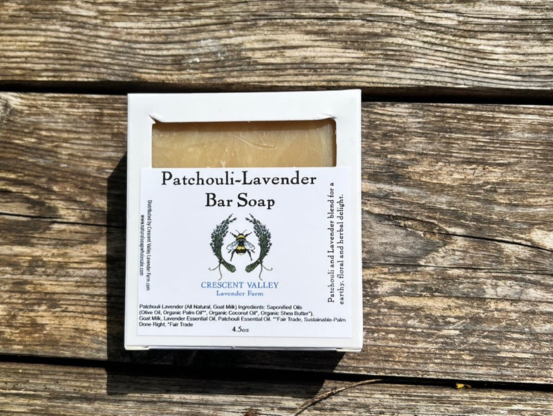 Lavender Bar Soap (Flowers), (Oatmeal). (Charcoal), (Evergreen), (Patchouli)