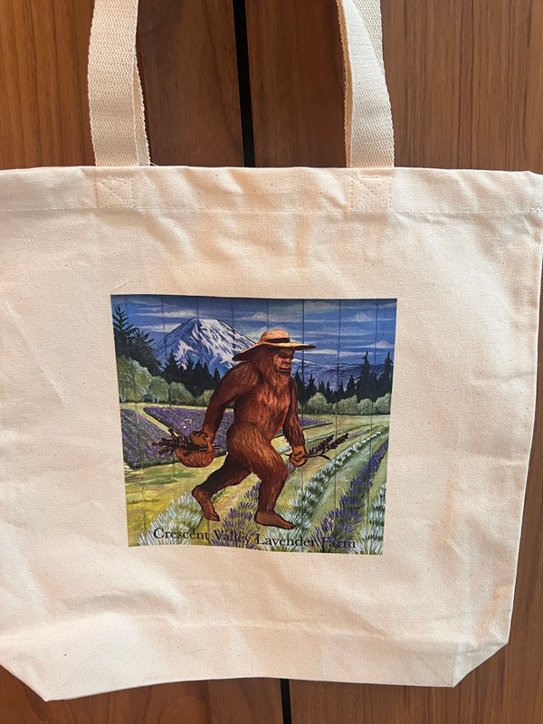 Canvas Tote Bags Organic, Natural Color - DTF Print