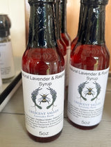 Pure Natural Lavender Syrup 5oz
