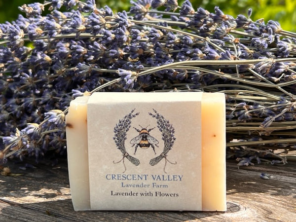 Lavender Bar Soap (Flowers), (Oatmeal). (Charcoal), (Lemongrass), (Patchouli)