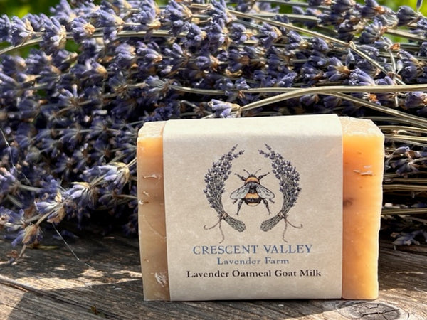 Lavender Bar Soap (Flowers), (Oatmeal). (Charcoal), (Lemongrass), (Patchouli)